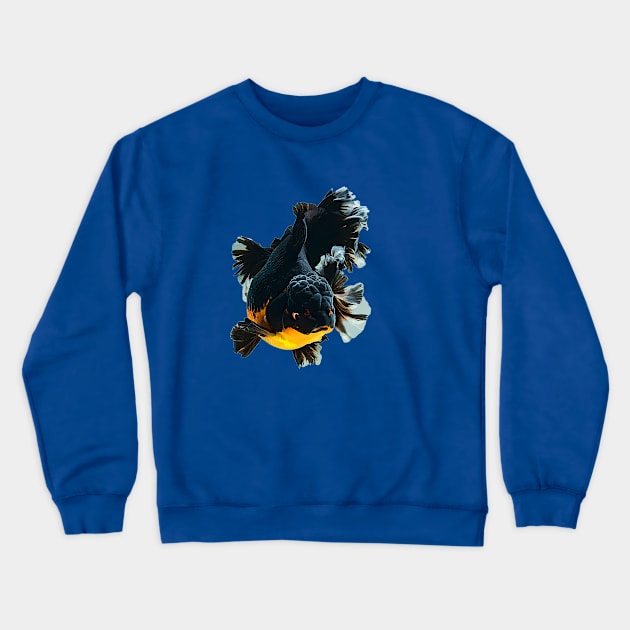 Goldfish - Lucky fish that brings good luck Crewneck Sweatshirt by ElegantCat